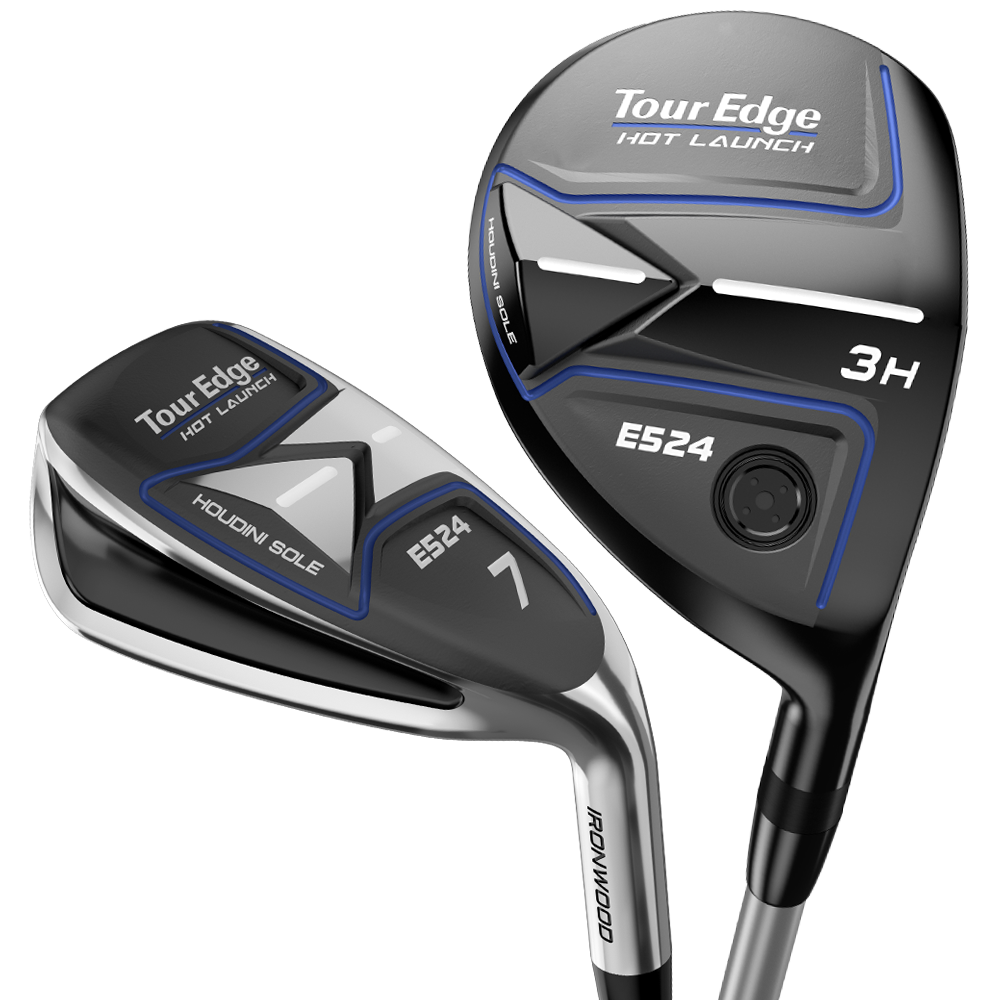 Tour Edge Hybrid Golf Set 5, 6 outlets & 7 Reg Flex Graphite