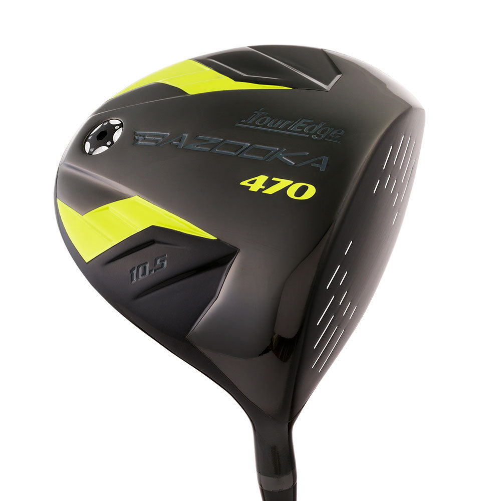 sole view of tour edge bazooka 470 driver