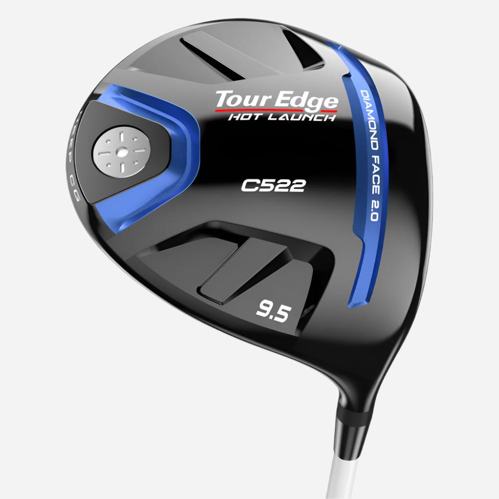 sole view of tour edge hot launch c522 driver