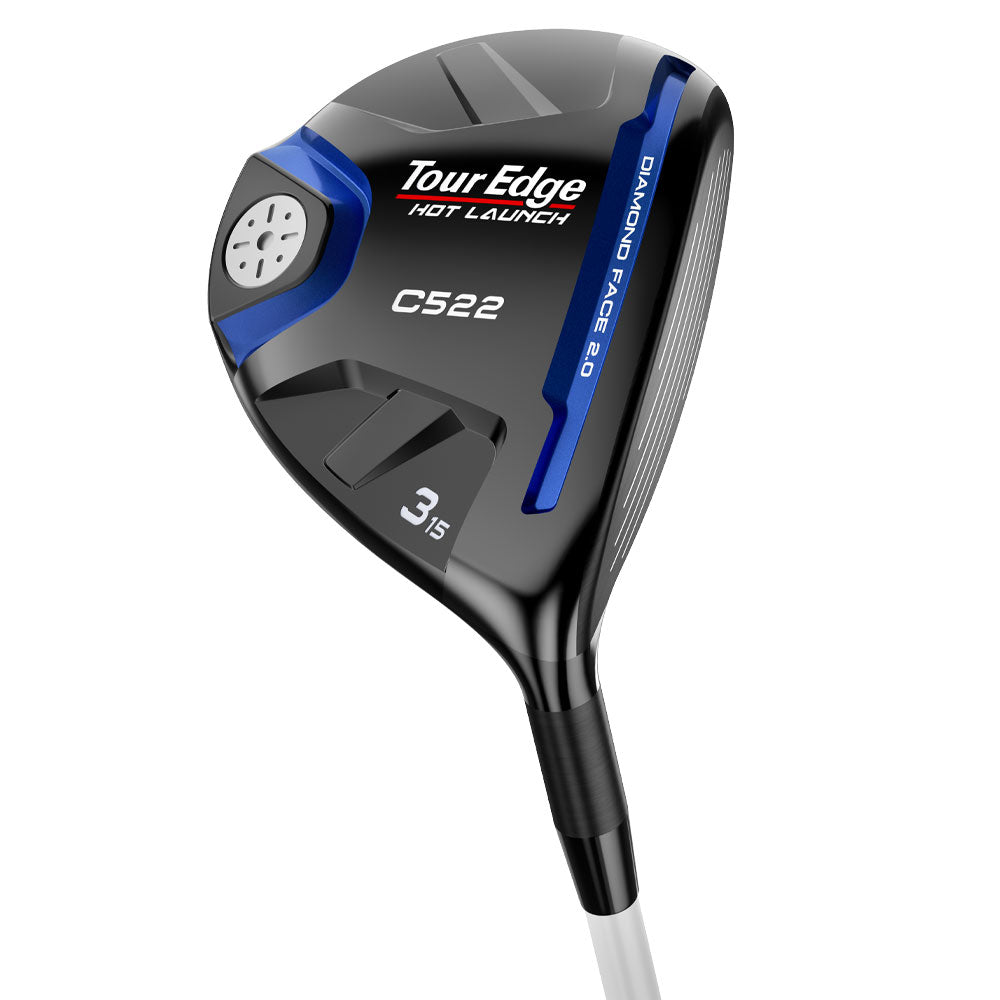 alternate sole view of tour edge hot launch c522 fairway