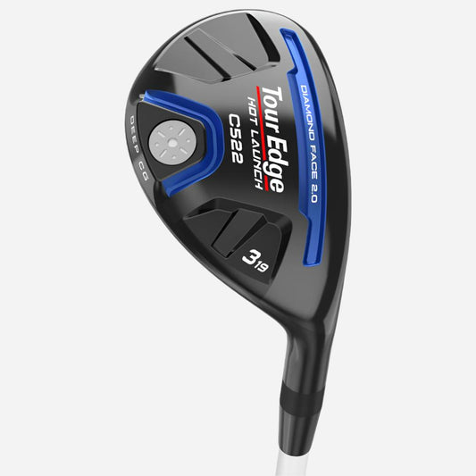 sole view of tour edge hot launch c522 hybrid