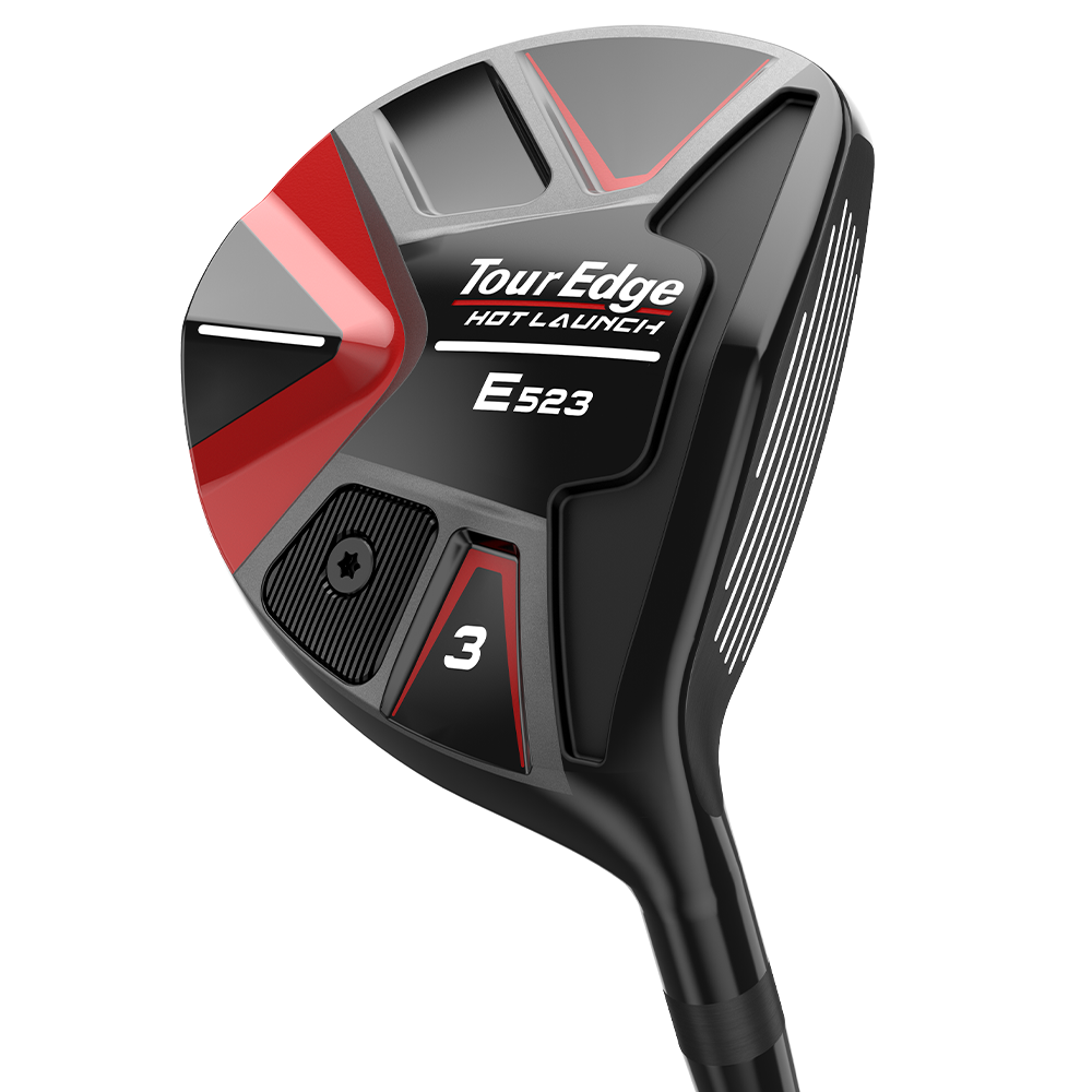 back and face view of Tour Edge Hot Launch E523 fairway