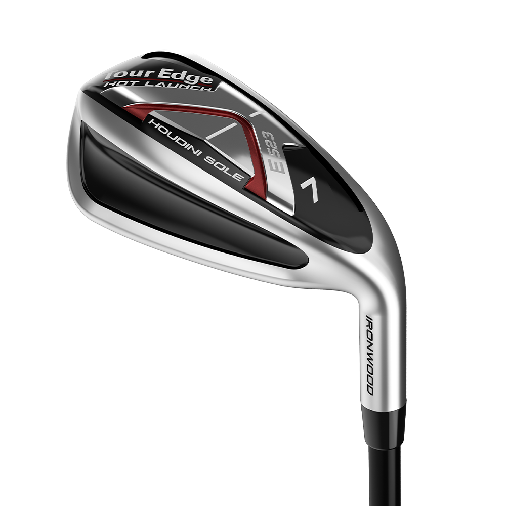 back view of Tour Edge Hot Launch E52e iron-wood