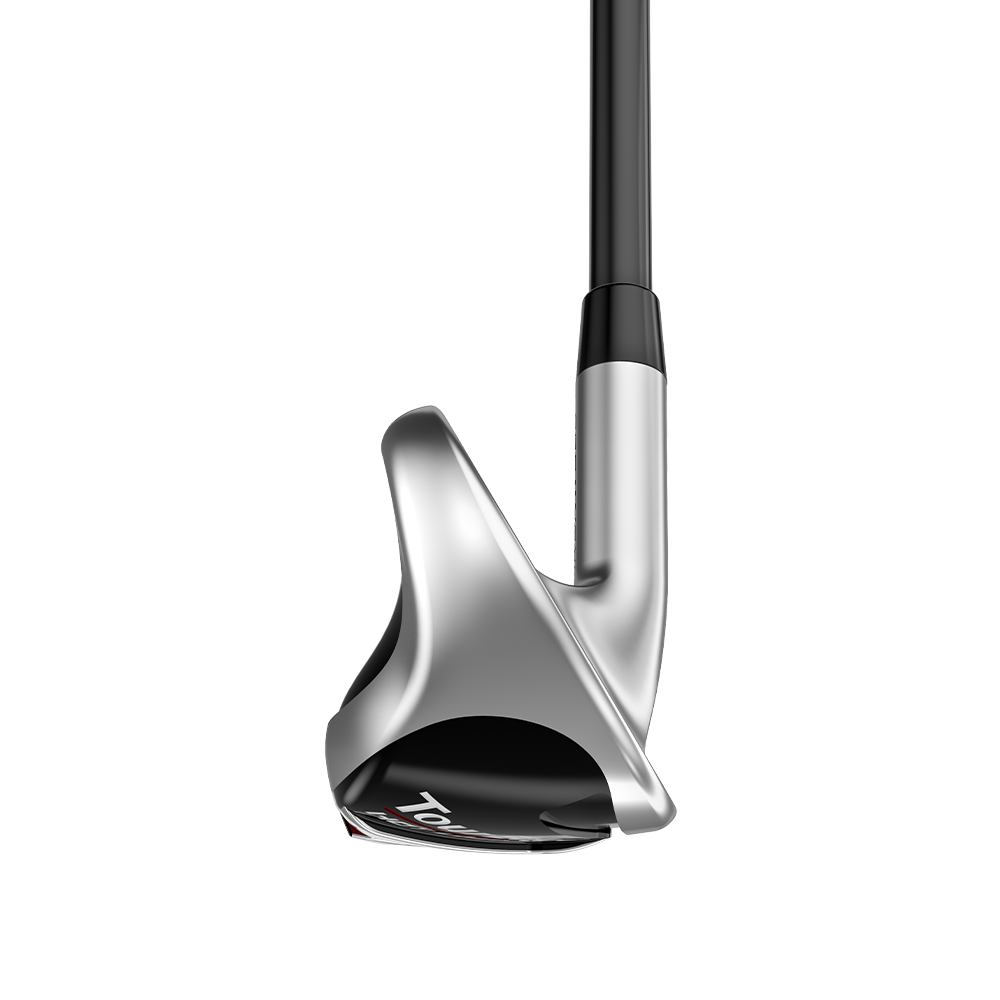 toe view of Tour Edge Hot Launch E523 iron-wood