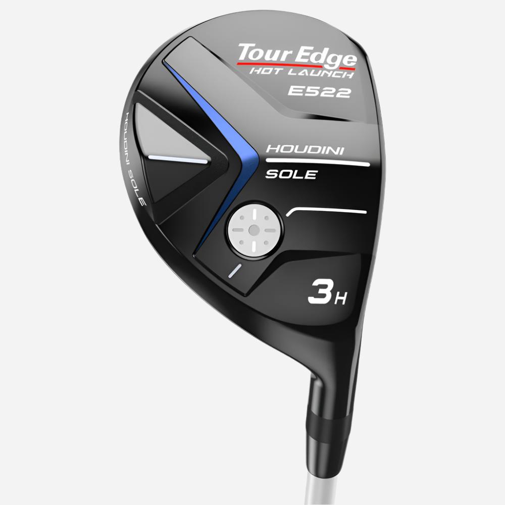 sole view of tour edge hot launch e522 hybrid