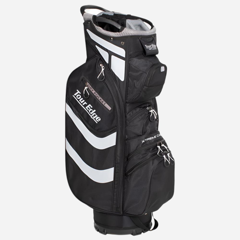 Tour Edge hot launch xtreme cart bag black