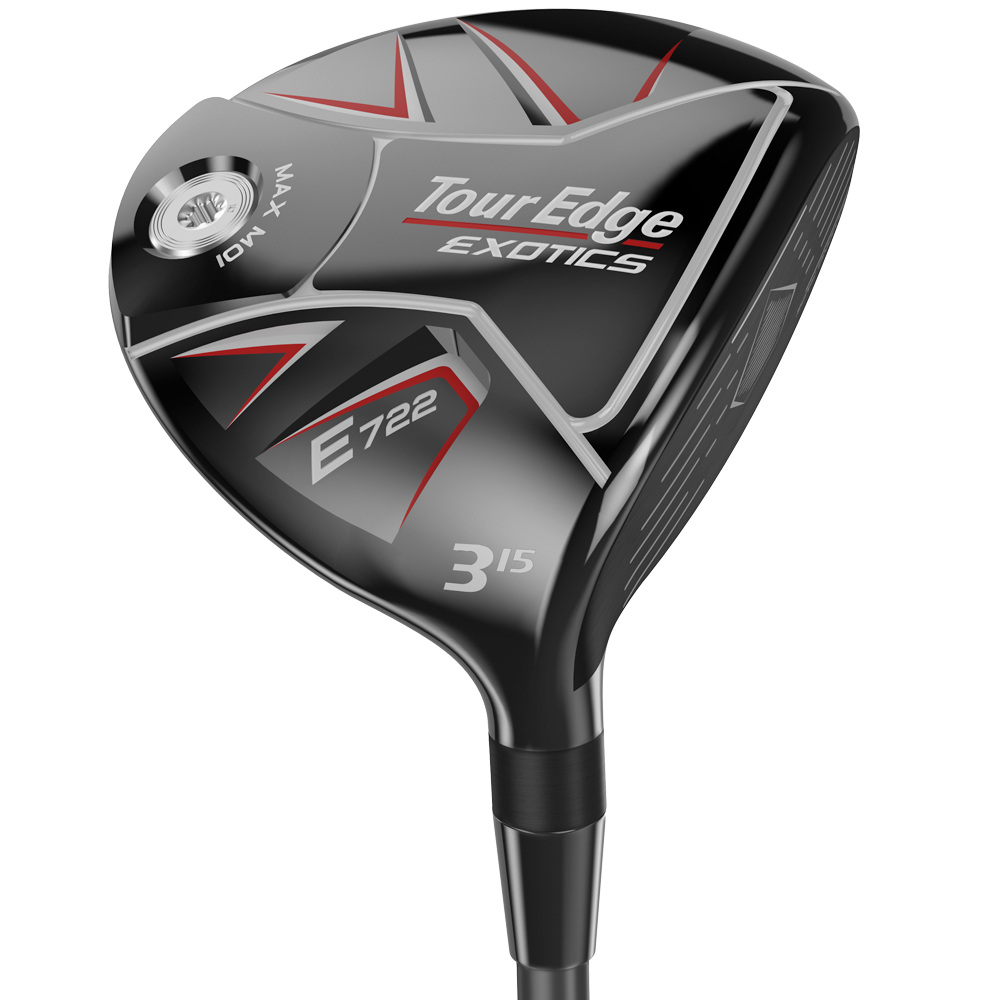 alternate view of tour edge exotics e722 fairway wood