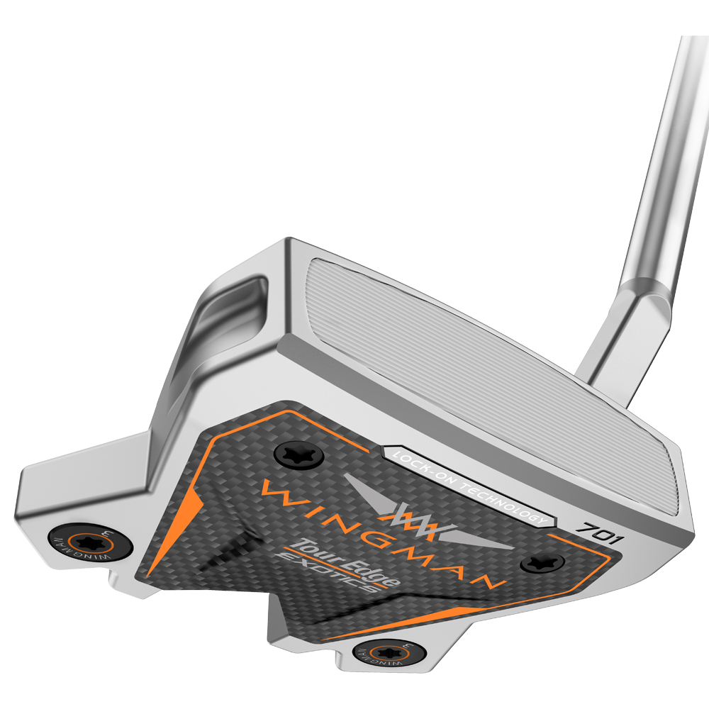 alternate sole view of tour edge exotics wingman 701 putter