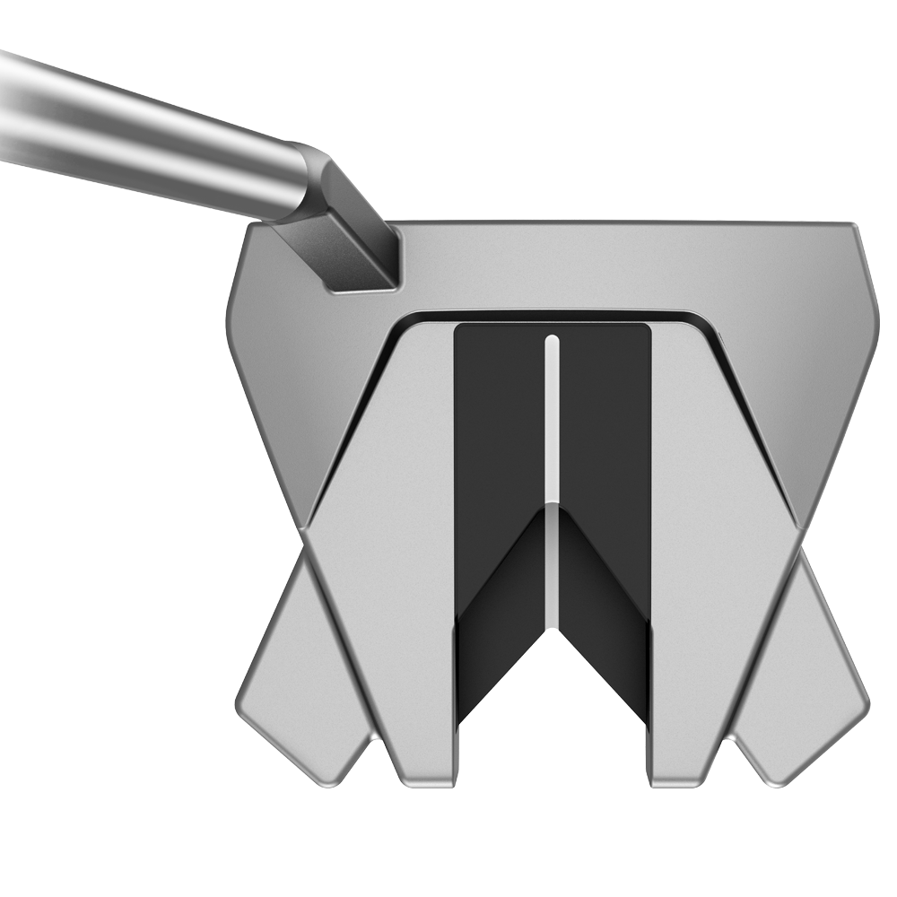 top down view of tour edge exotics wingman 701 putter